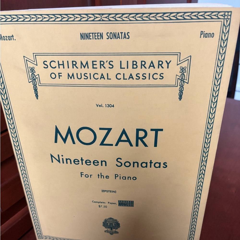 Mozart Nineteen Sonatas for Piano Sheet Music - Picture 11 of 15